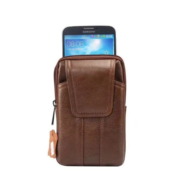 Multifunction 6.2 Inch Leather Phone Pouch Bags Hook Loop Belt Clip Case for Samsung Galaxy Note 8 Wallet iPhone X | Мобильные