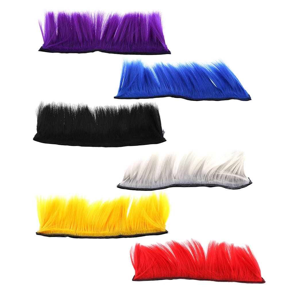 

30cm Motorcycle Skinhead Wig Punk Helmet Mohawk Wig Costumes Hairpiece Without Helmet for Costume Cosplay Party Helmet Mohark