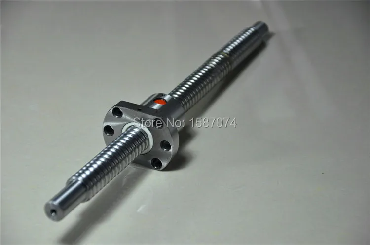 Прокатанные 1605 шариковые винты L500/750/1000mm C7 шариковый винт с защитой от ударов + 3