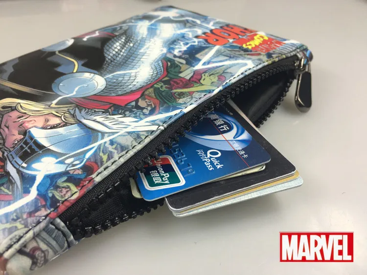 Suerhero кошелек &quotЖелезный человек&quot кожаная ручка карандаш Железный человек