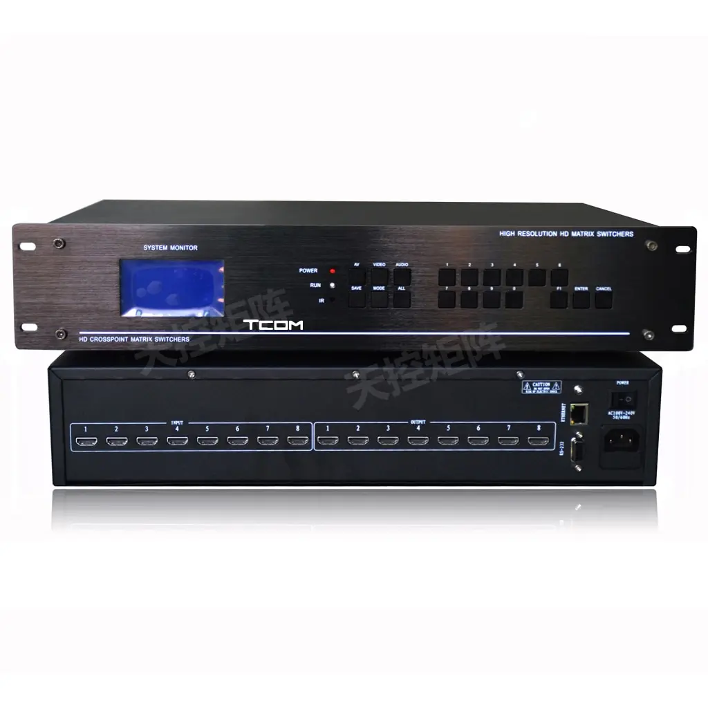 Матричный Коммутатор HDMI Max. 16*16 переключатель HDCP 1080P с 3D дисплеем автоматический