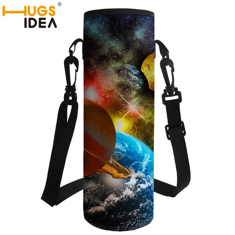 HUGSIDEA Космический Galaxy рукав для бутылки воды переносной Неопреновый
