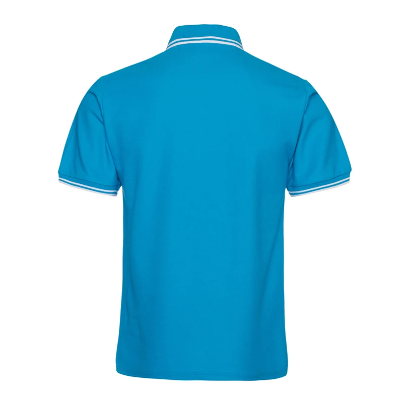 2019 Рубашка Поло Мужчины Мода Полосатый Дышащий Азии Размер Рубашки Мужское