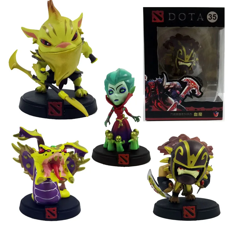 Новый 4pce/набор DOTA 2 Игра охотник за головами смерти Prothet Venomancer кровоискатель