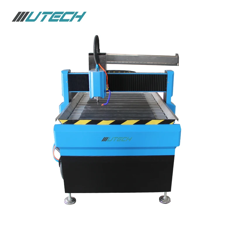 UTECH мини Тип 3 оси с резервуаром для воды металла резки cnc маршрутизатор машина