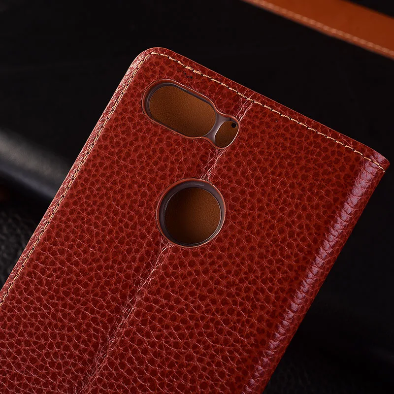 Case for ZTE Nubia Z17 Mini S KEZiHOME Litchi Genuine Leather Flip Stand Cover capa For 5.2'' Phone cases | Мобильные