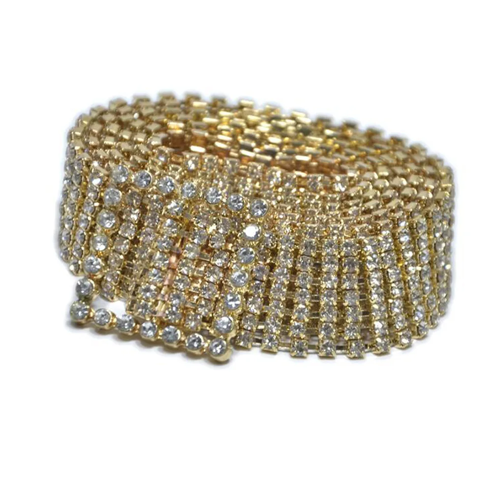 Женский роскошный пояс Женские аксессуары серебро золото Пряжка Стразы Кристалл