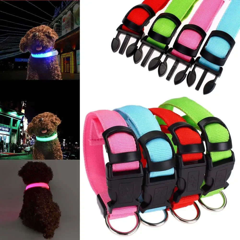 Светодиодная собака безопасность домашних животных ночью мигающий свет