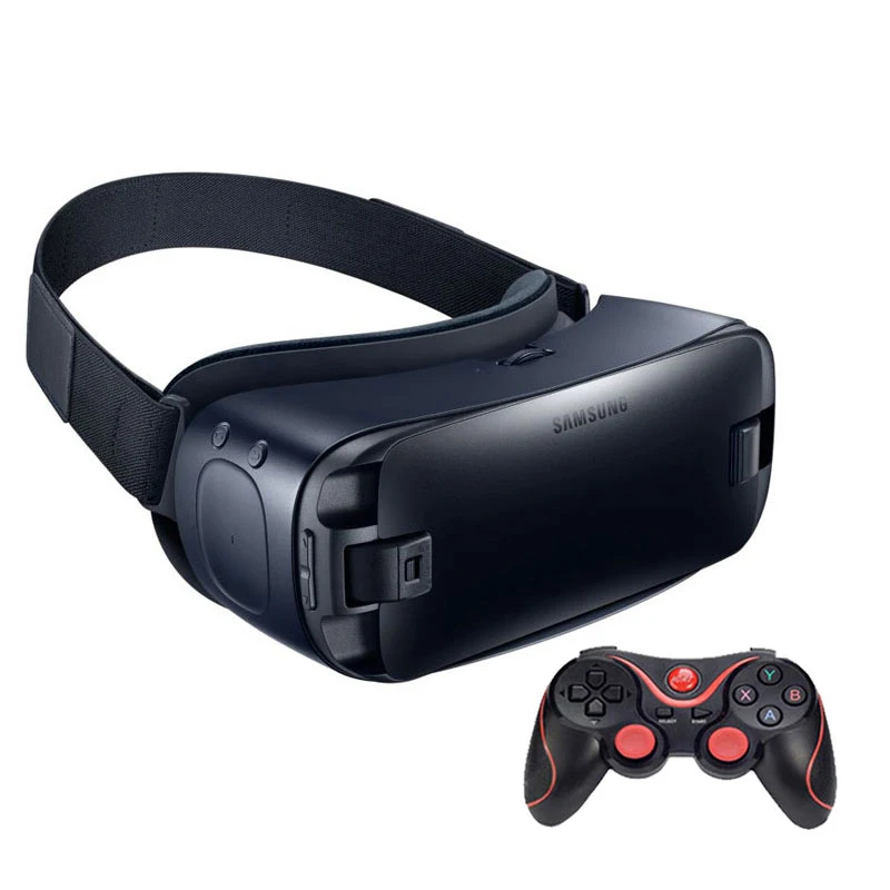 5 Gear VR 4,0 3D очки Встроенный гироскоп сенсор Виртуальная реальность гарнитура для samsung Galaxy S9 S9Plus S8 S8+ S6 S6 Edge+ S7 S7 Edge - Цвет: 5