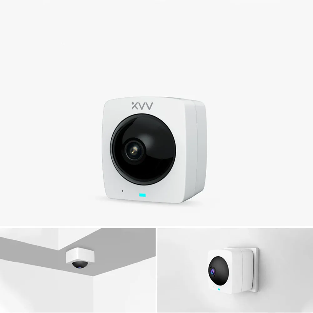 Xiaomi Mijia XiaoVV умная панорамная ip камера HD 1080 P 360 ° AI гуманоидная Обнаружение ночная