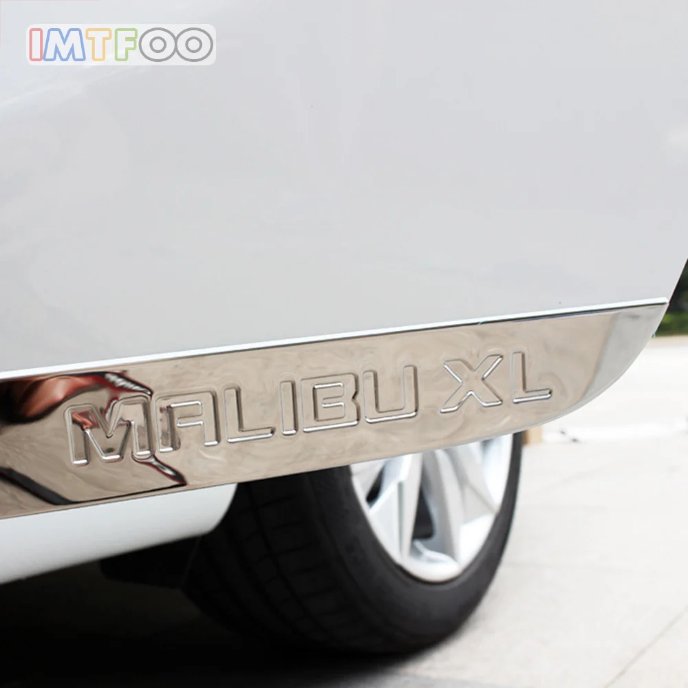 IMTFOO, молдинги для боковой двери из нержавеющей стали, наклейки для CHEVROLET MALIBU XL, аксессуары для стайлинга автомобилей