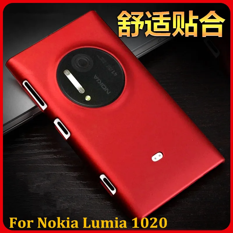 Роскошный резиновый матовый Жесткий пластиковый Чехол для Nokia Lumia 1020 EOS 909 875 877 876