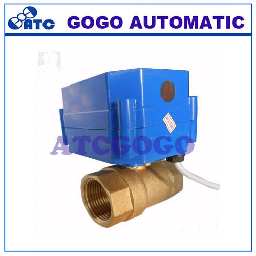 CWX 60P DN20 G3/4 &quot2 сторонний латунный большой крутящий момент мини электрический