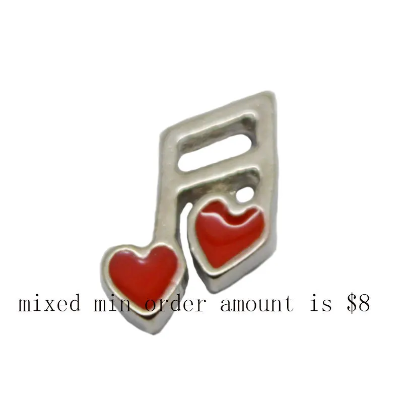 Горячая продажа ювелирных изделий 10 шт музыкальный символ переливающиеся