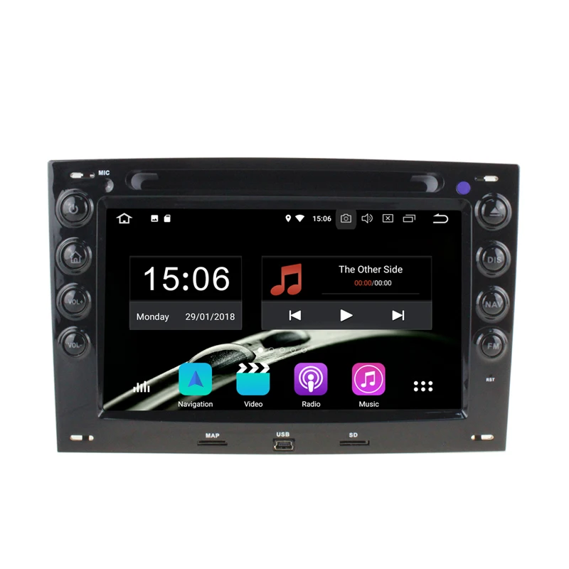 Восьмиядерный 4 Гб ОЗУ 64 ПЗУ Android 9 0 Автомобильная dvd навигационная система