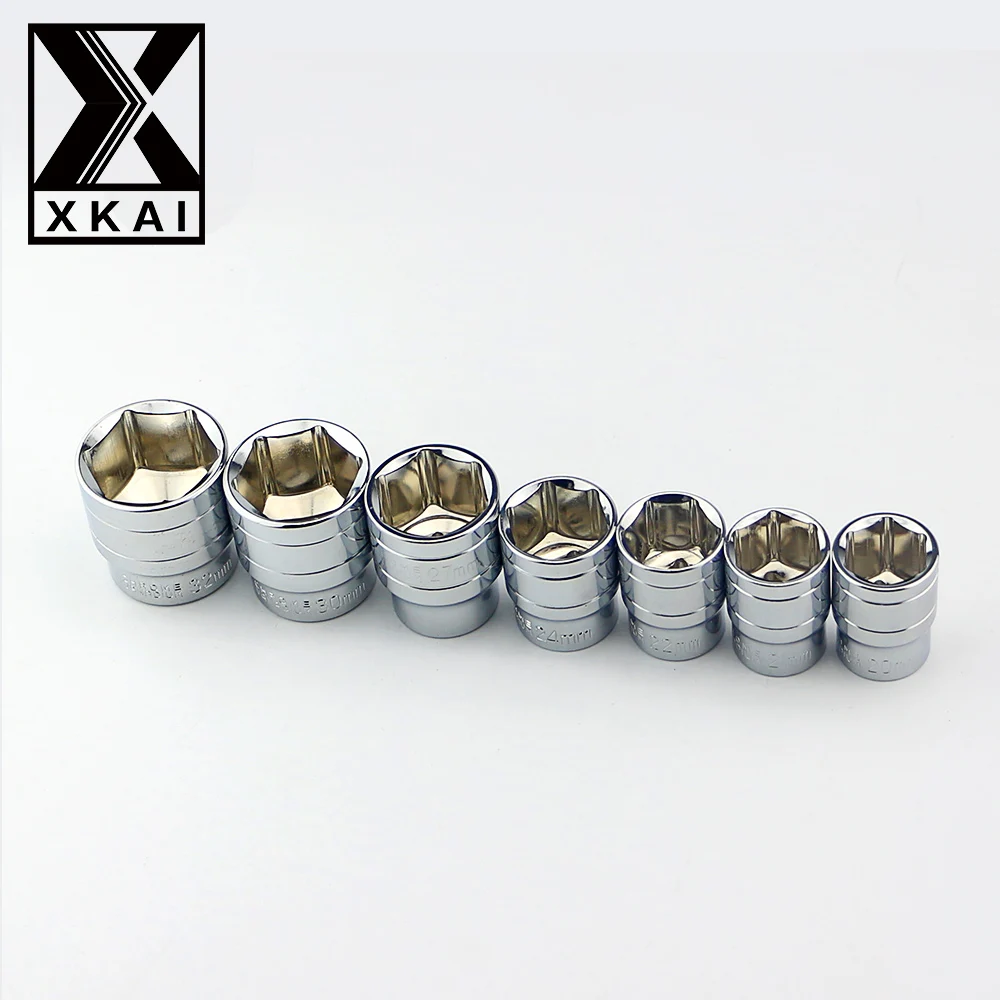 XKAI 1/2 &quot20 32 мм торцевой ключ головка метрический Набор торцевых головок комплект
