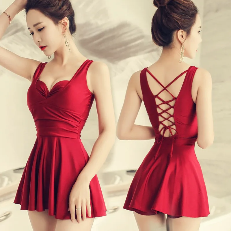 2017 Новейшая летняя юбка ванный комплект Для женщин пикантные красные черные Одна