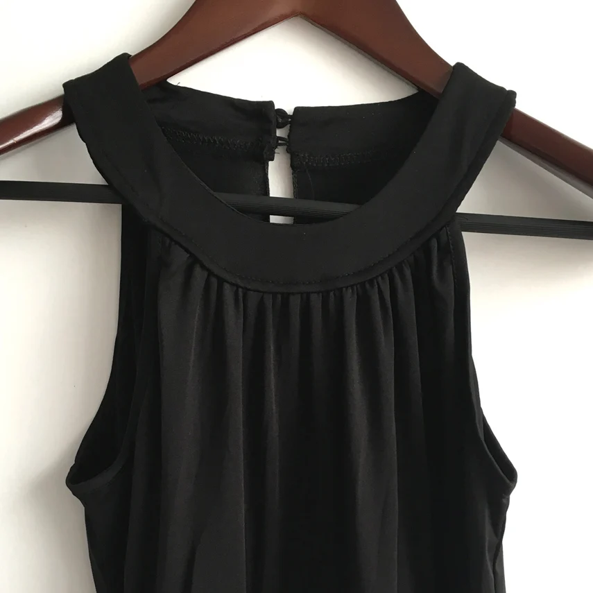 Женское длинное платье вечерние размера плюс на тонких бретельках черное