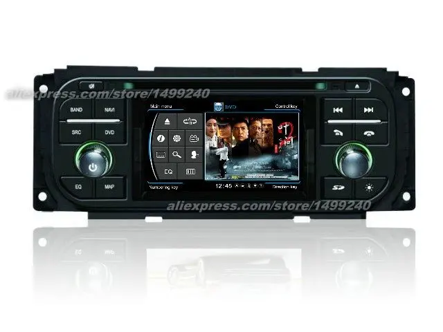 Для Dodge Ram 2002 ~ 2005 Автомобильная навигационная система GPS + радио ТВ DVD iPod BT 3G WIFI HD