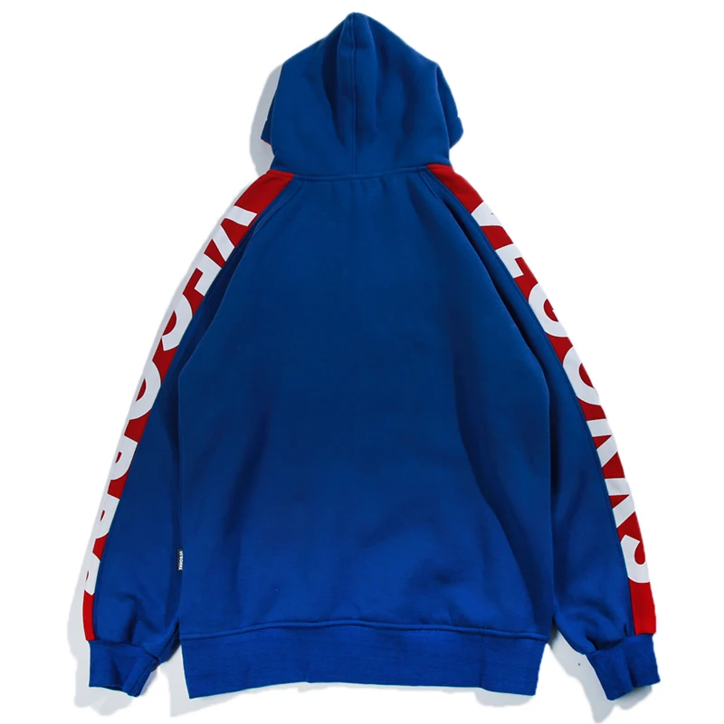 Aelfric Eden толстовки для мужчин Мода 2018 г. свитер с капюшоном сбоку Письмо печати