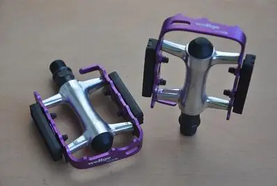 purple WELLGO M248DU MTB горный велосипед педаль M21 педаль подшипника велго педаль - Цвет: purple