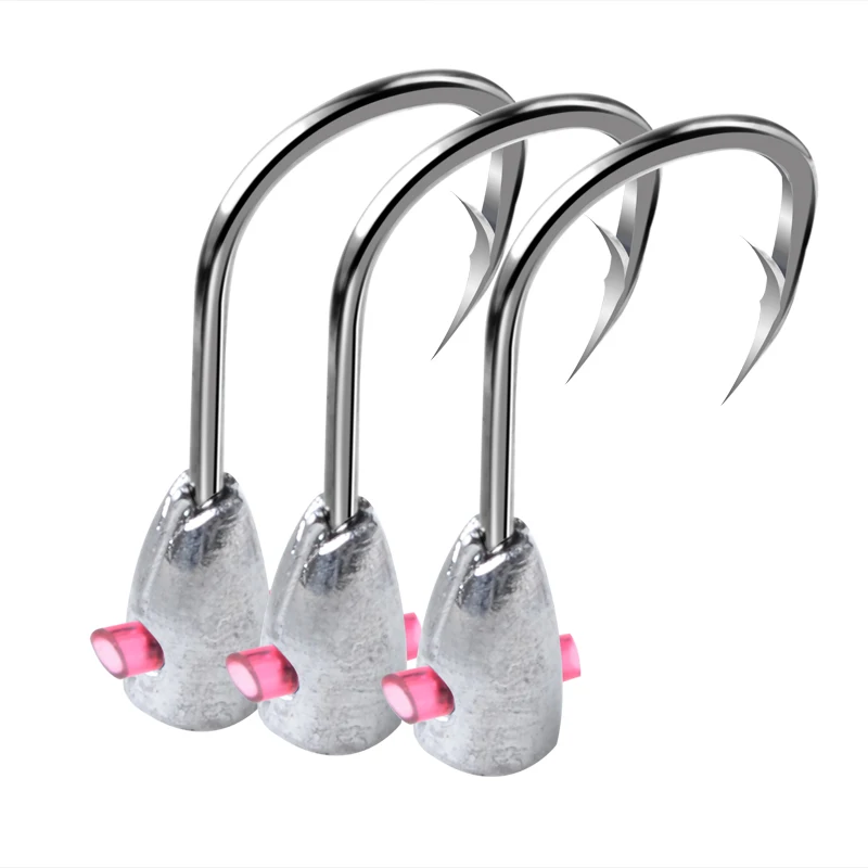 Японии отменил Рыбная ловля молния Титан Вольфрам колючая крючок Олово джиг