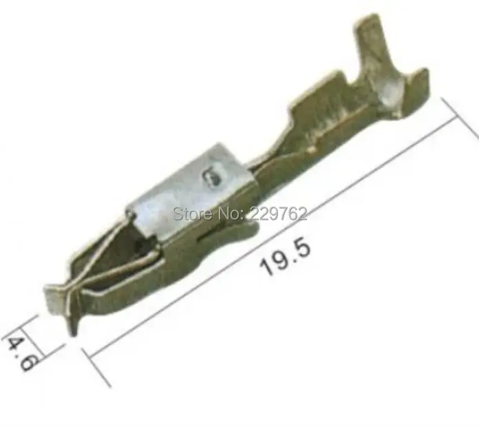Shhworldsea 100PCS DJ623-E3.5 автомобильные соединительные клеммы обжимные неизолированные