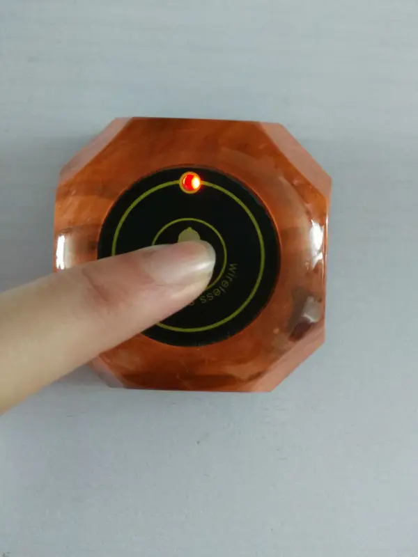 Китай золотой поставщик беспроводной 433 МГц экран панель и кнопка вызова