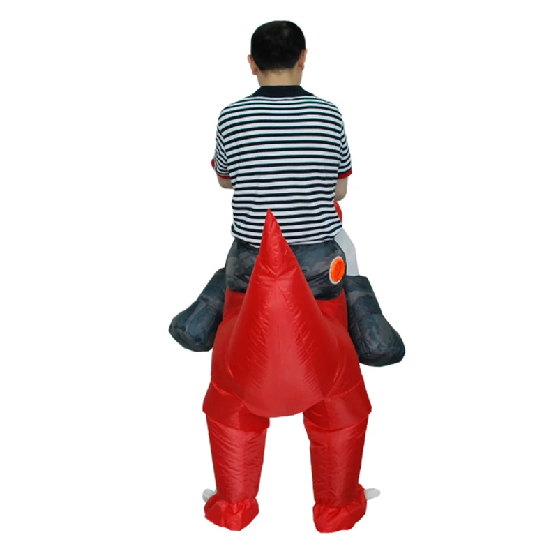 Новое поступление взрослый надувной костюм Фламинго Птица косплей Хэллоуин