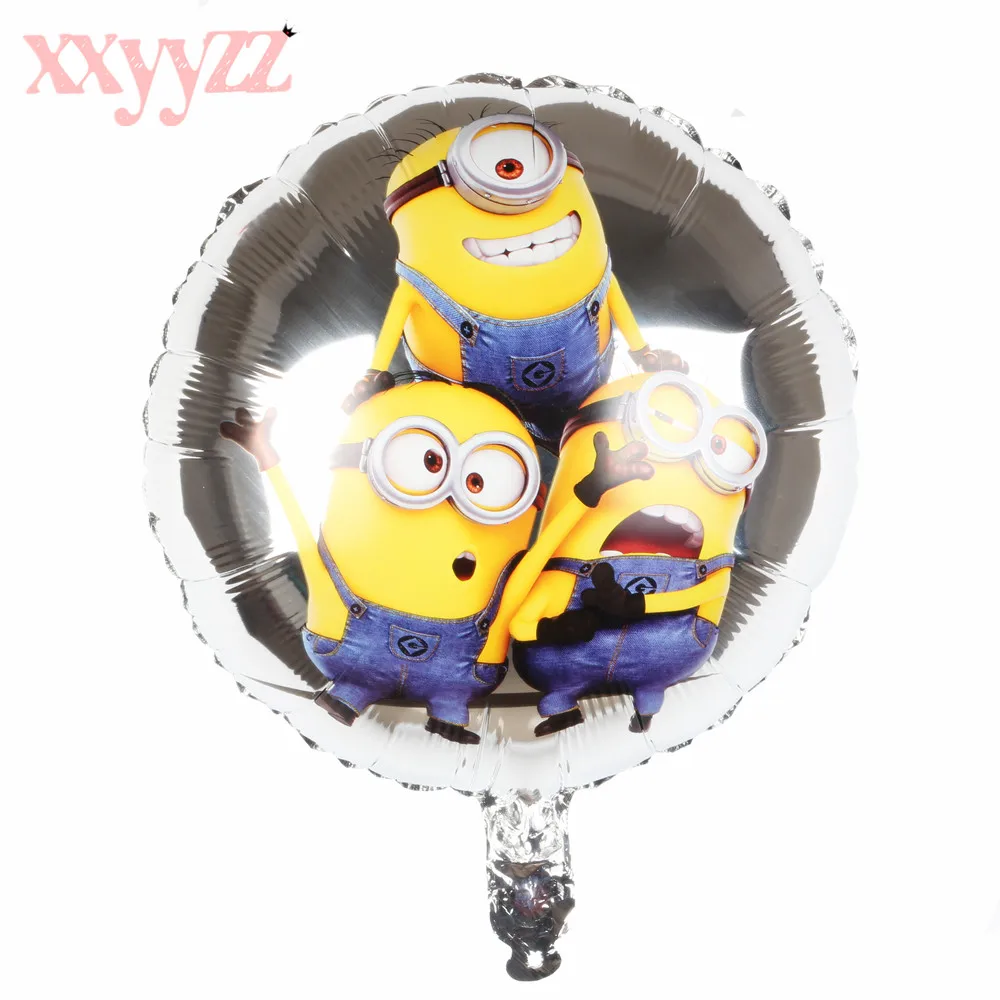 XXYYZZ 1pcs/lot Cartoon Inflatable Balloon 30 Type Stick 18 INCH Toys Decoration | Дом и сад
