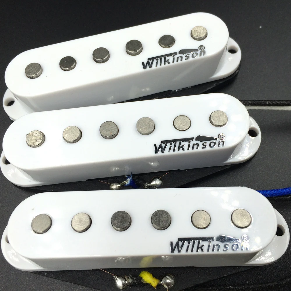 Wildson WVS 60-х Alnico5 SSS однокатушечные гитарные звукосниматели белая электрическая
