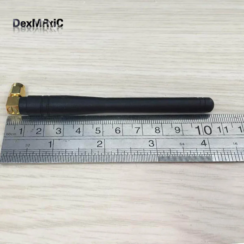 1 шт. 2 4 ГГц WIFI антенна 3dbi Bluetooth модуль OMNI SMA male прямоугольный #1 на мобильный