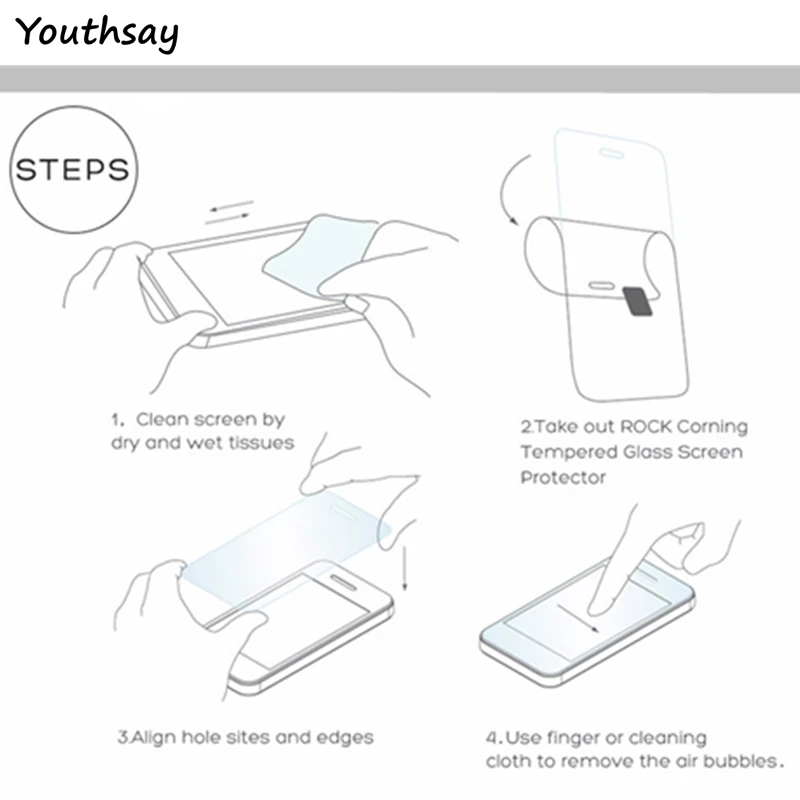 2 шт для стекла Nokia Lumia 930 закаленное стекло защиты экрана пленка N930 Youthsay|for glass|glass