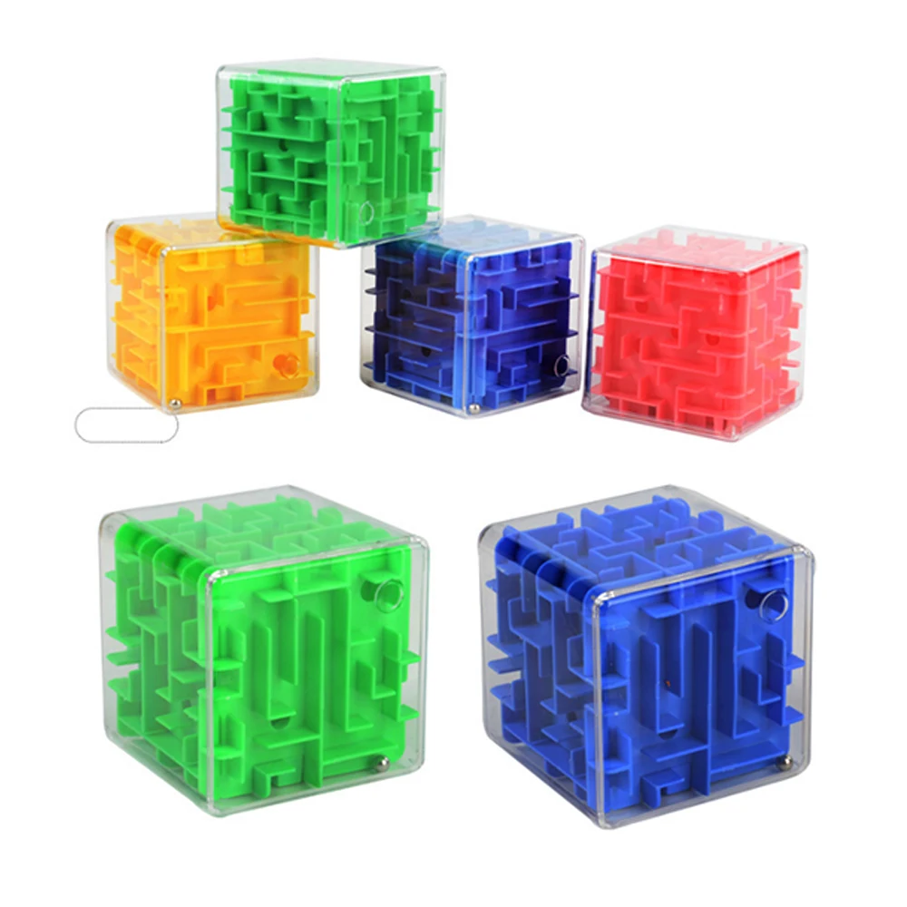 Игрушки для детей детские взрослые шарики лабиринты 3D магический скоростной куб