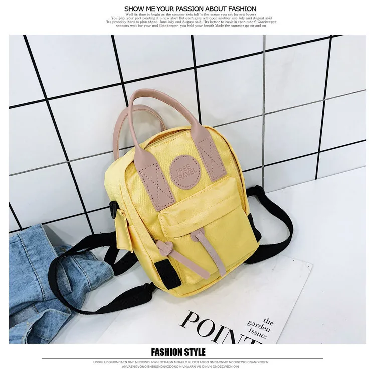 Холщовый рюкзак Mochila, поступление детских водонепроницаемых нейлоновых классических мини-рюкзаков, дорожная сумка, рюкзак, школьный ранец, T-6970