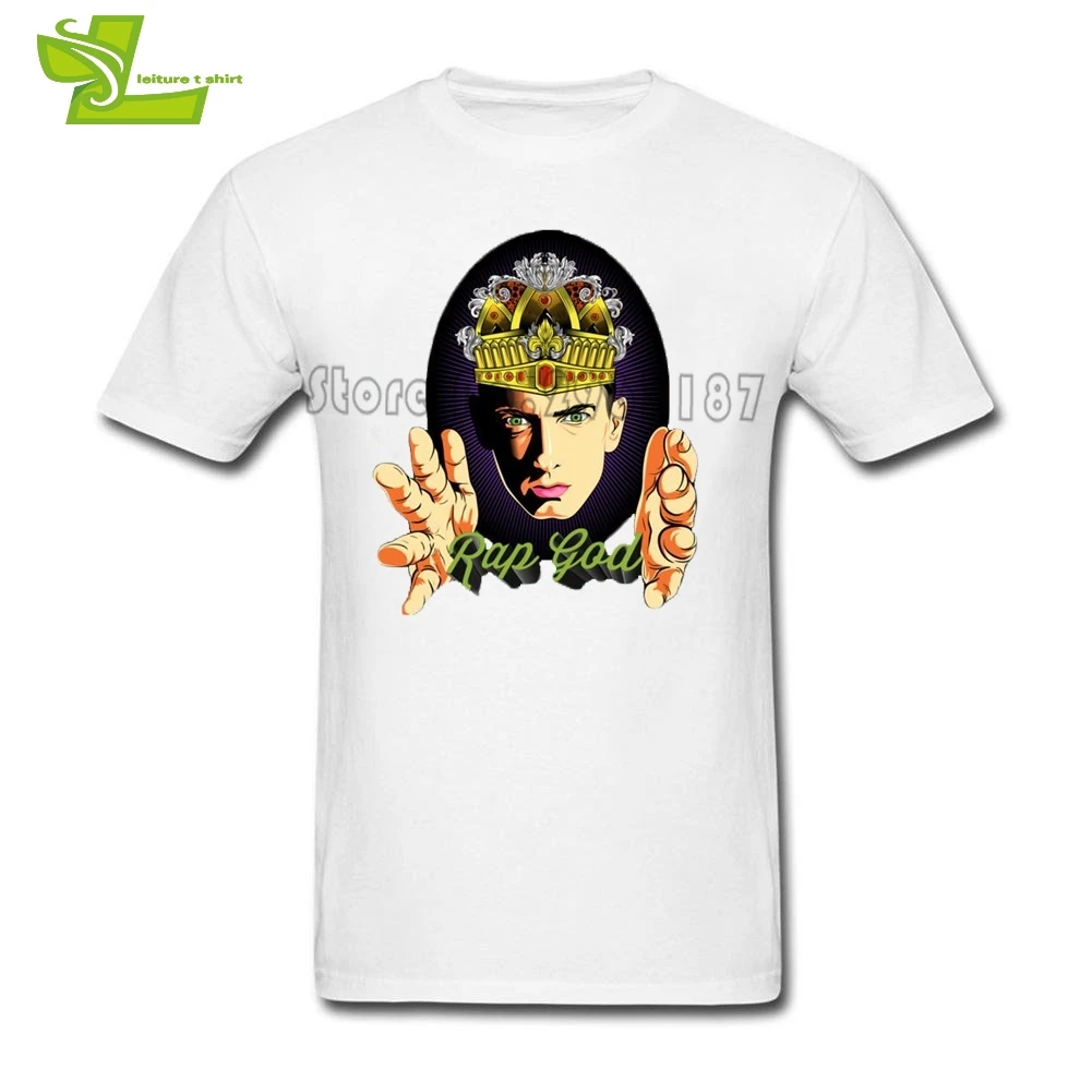 Rap God Eminem тонкая тенистая Футболка мужская летняя футболка из 100% хлопка для