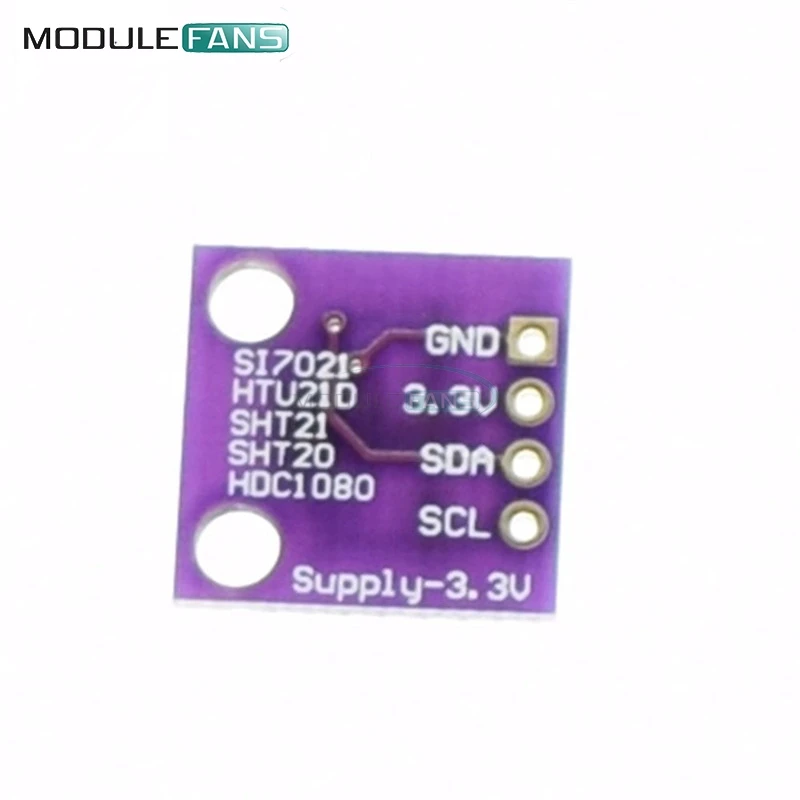 Датчик температуры и влажности Φ I2C Замена модуля SHT21 SI7021 HDC1080|module i2c|module temperaturemodule