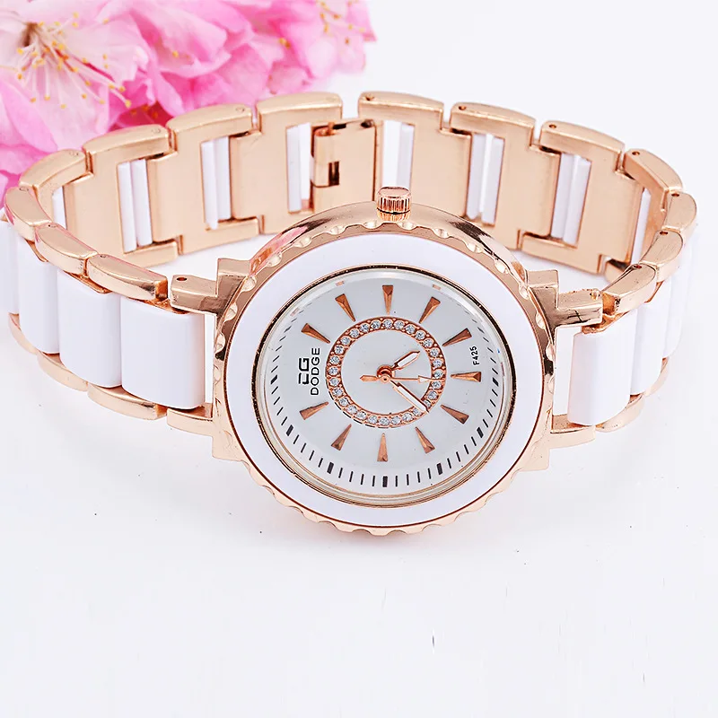 Женские часы женские креативные керамические браслет нарядные Relogio Feminino Montre
