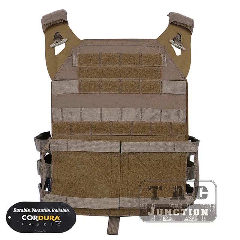 CB Emerson Tactical JPC 2,0 Assult легкий боевой жилет EmersonGear Body Armor Регулируемый камербанд Jumpable Plate Carrier - Цвет: CB