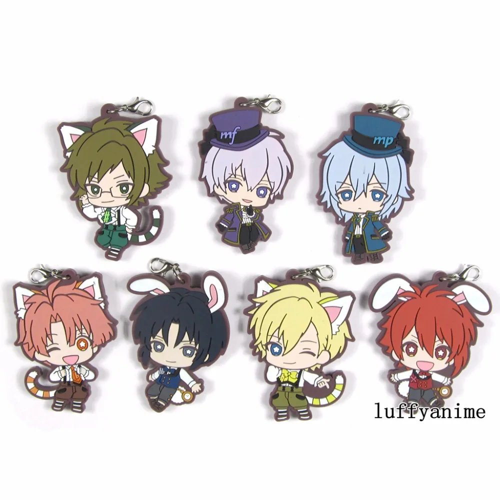 IDOLiSH7 резиновая подвеска Nanase Riku IZUMI MITSUKI Leader Rokuya Nagi Подвеска для телефона веревка