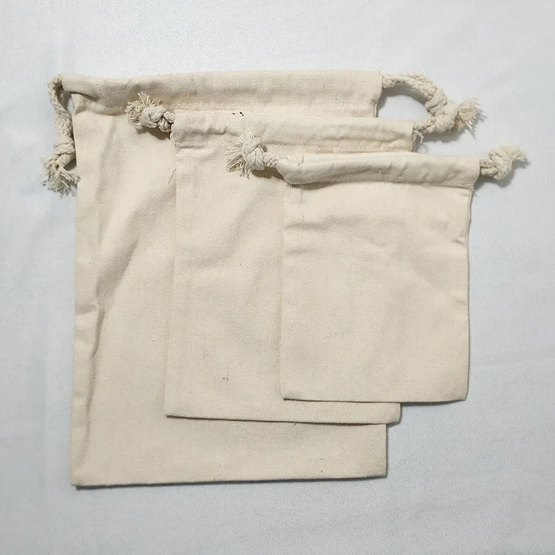 Мешки на шнурке для рисовой муки Маленький Средний Большой 3 размер мешок риса |