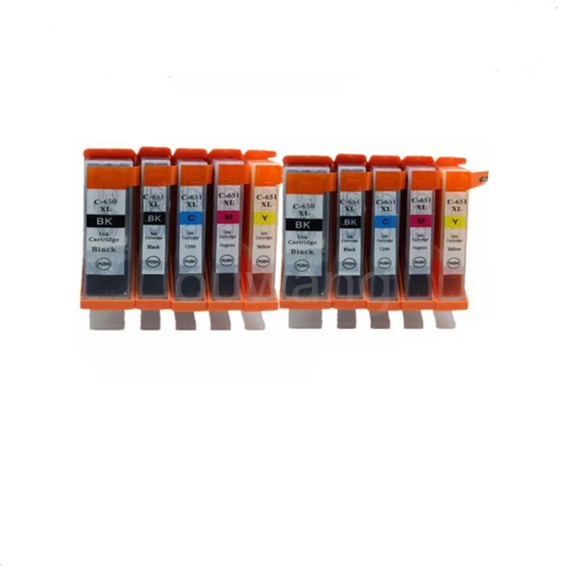 10X PGI 650 CLI 651 Совместимый картридж для canon PIXMA MG5460 MG5560 MG5660 MG6360 MG6460 MG6660 MX926 MX726 Ip7260