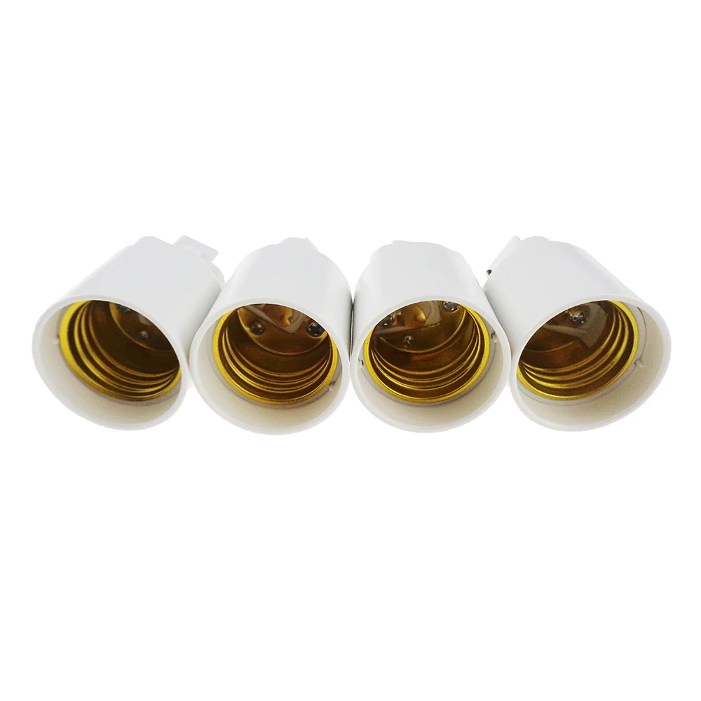 4 шт./лот держатель лампы преобразователь базового адаптера конвертер G24 в E27 для