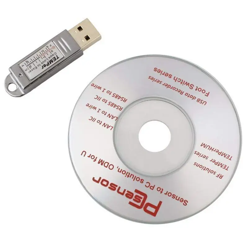 USB термометр для ПК ноутбуков мониторинг окружающей среды Температурный датчик