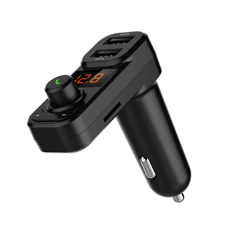 Автомобильный комплект jajabor с Bluetooth Handsfree fm-передатчиком беспроводной A2DP Автомобильный MP3-плеер Поддержка TF U диск двойной USB 5 В 3.1A Быстрая зарядка