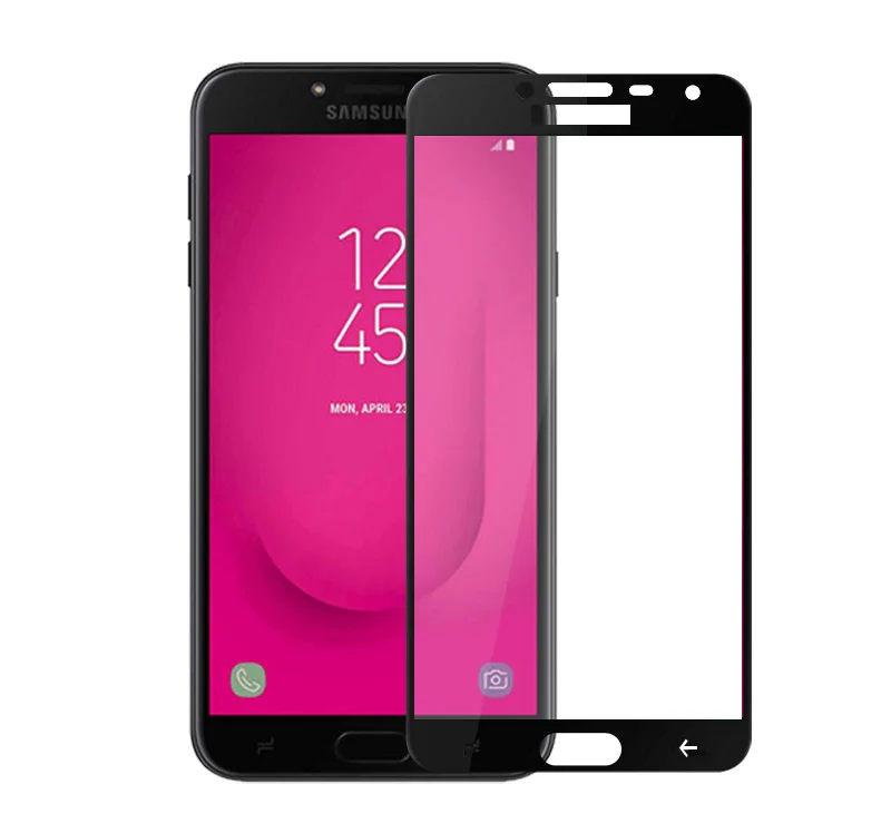Закаленное Стекло для samsung Galaxy J6 J8 J4 полный 2018 крышка Экран протектор es защиты от
