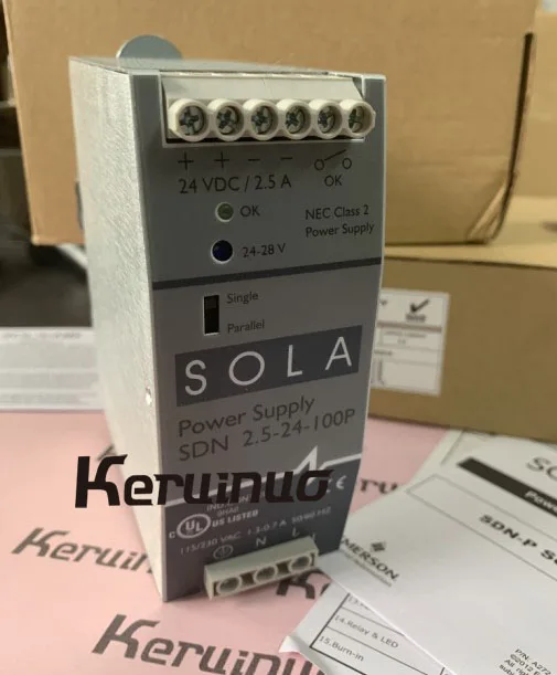 Новая оригинальная модель DIN RAIL SOLA/HEVI DUTY SDN2.5 24 100P SDN4 100LP SDN5 SDN10 конвертер 7 15