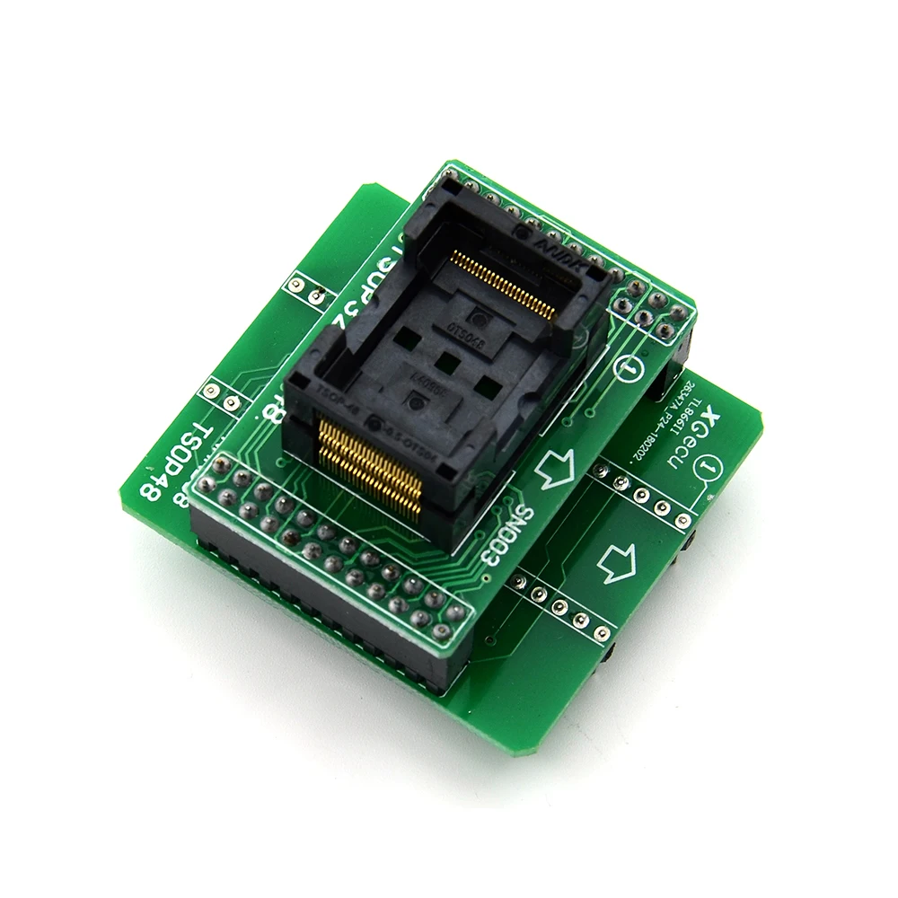 Адаптер VSTM TSOP48 NAND NAND08 только для программатора TL866II plus чипов флеш памяти