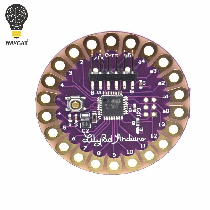 Материнская плата WAVGT LilyPad 328 ATmega328P ATmega328 16 м для Arduino | Электронные компоненты и