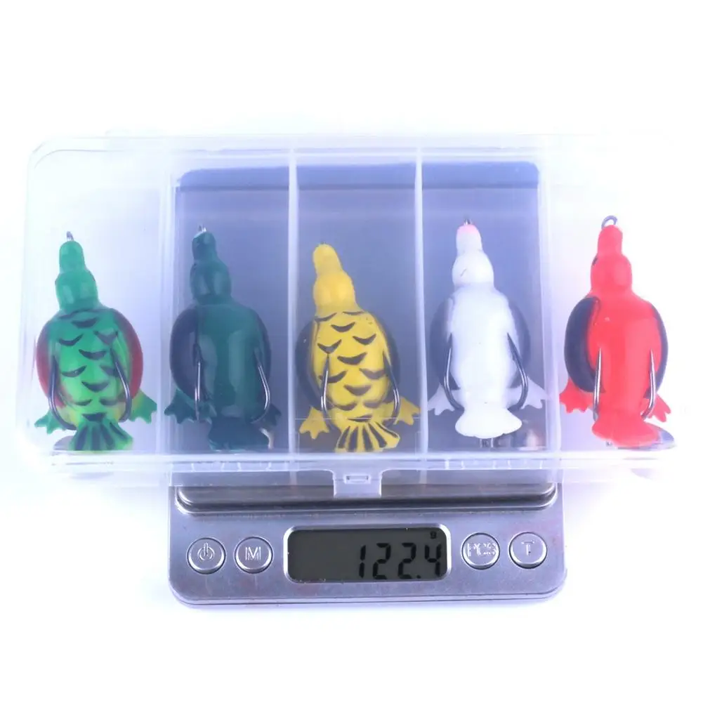 Нет 5 шт./кор. приманки Черепашки искусственные мягкие плавающие приманка с